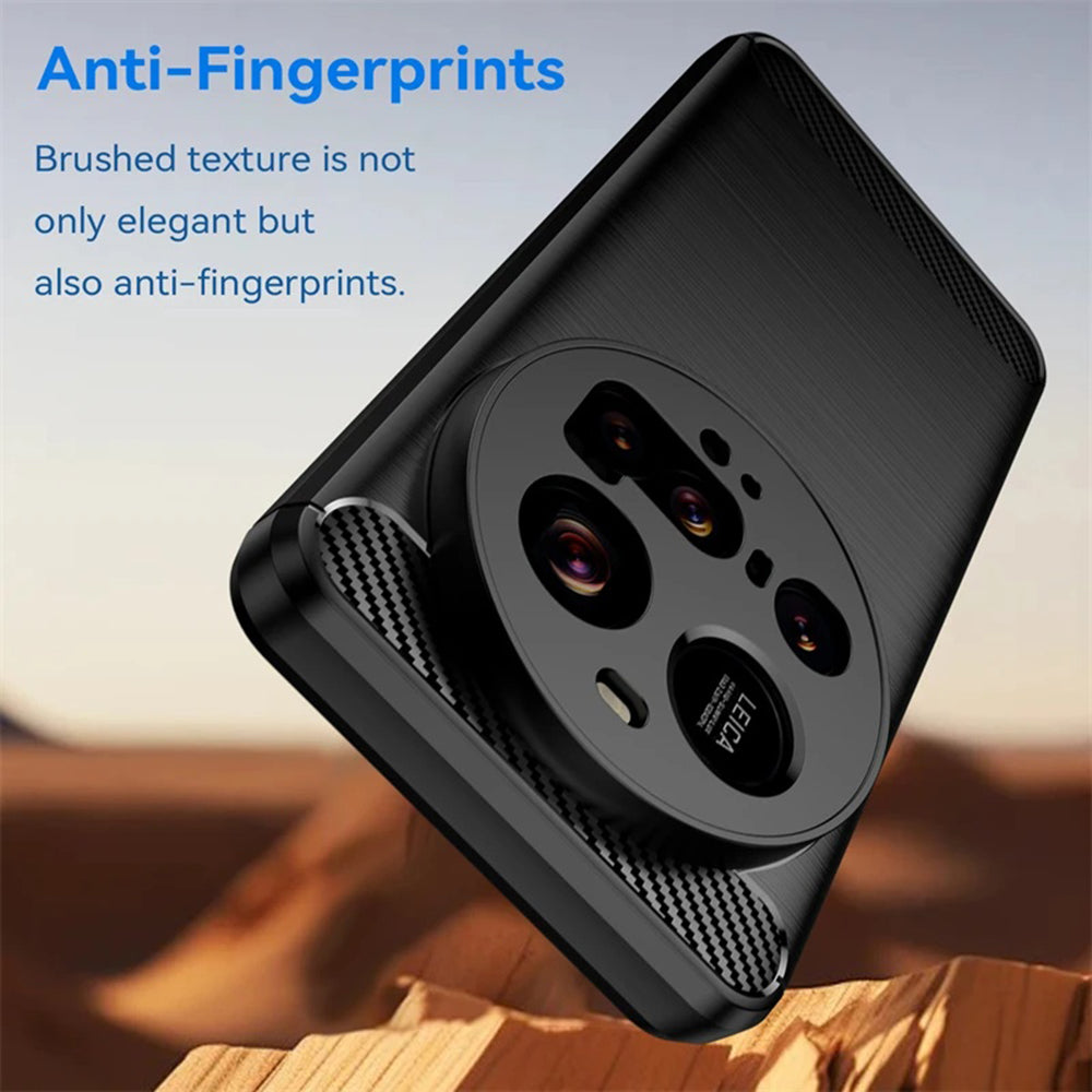 Husa pentru Xiaomi 15 Ultra, Techsuit, Carbon, Neagra