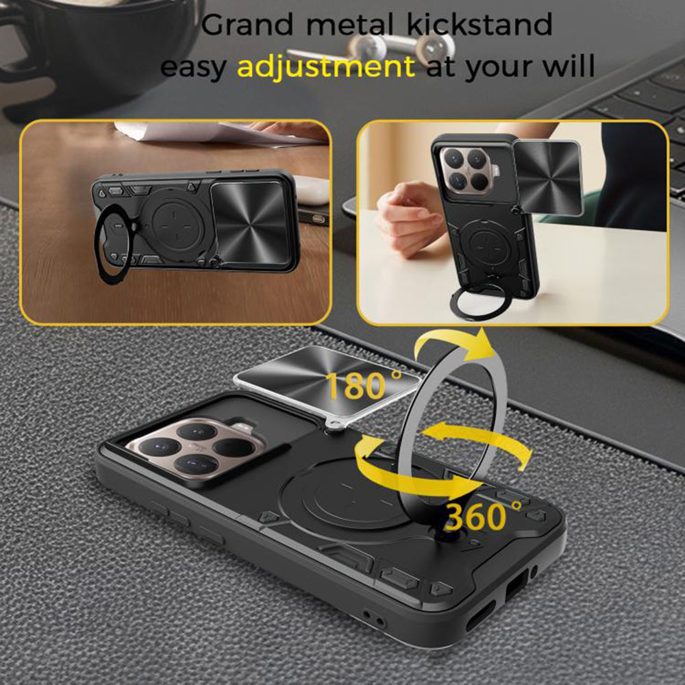 Husa pentru Xiaomi 15T Pro, Techsuit, CamGuard Pro, Rosie