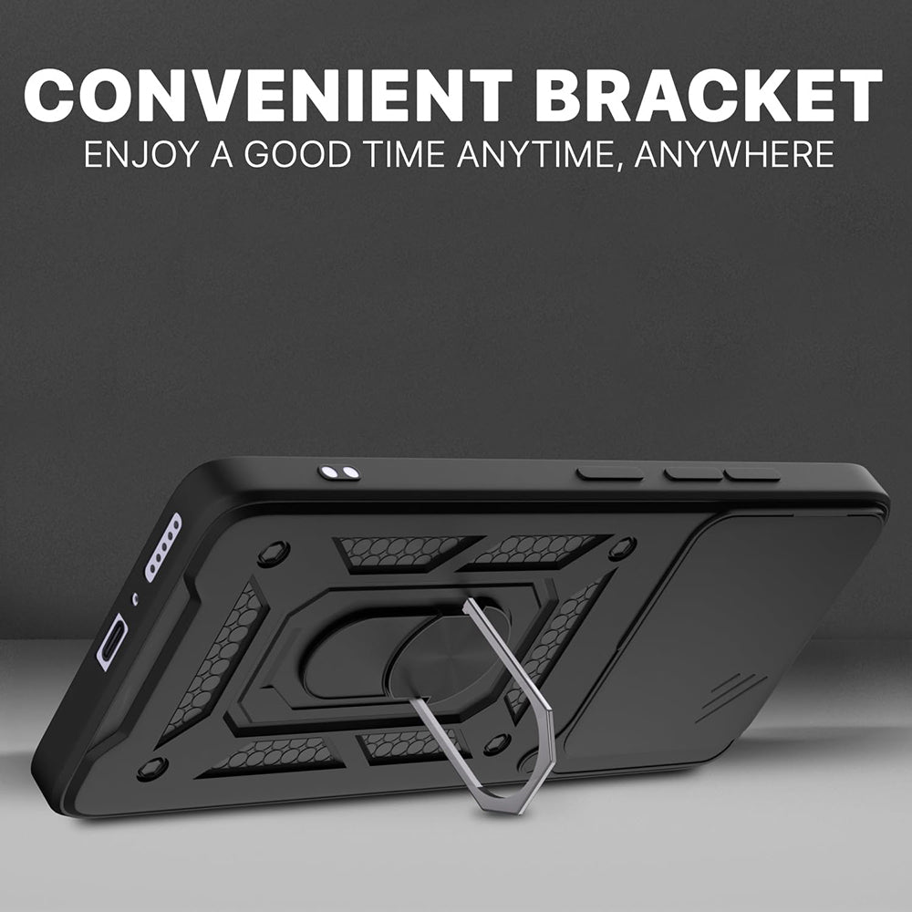 Husa pentru Xiaomi 15T, Techsuit, CamShield, Neagra