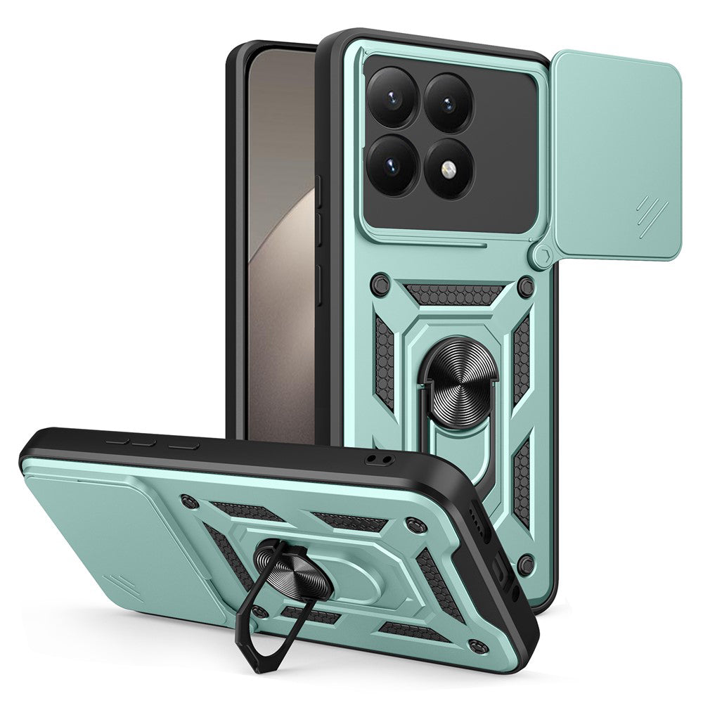 Husa pentru Xiaomi 15T, Techsuit, CamShield, Verde