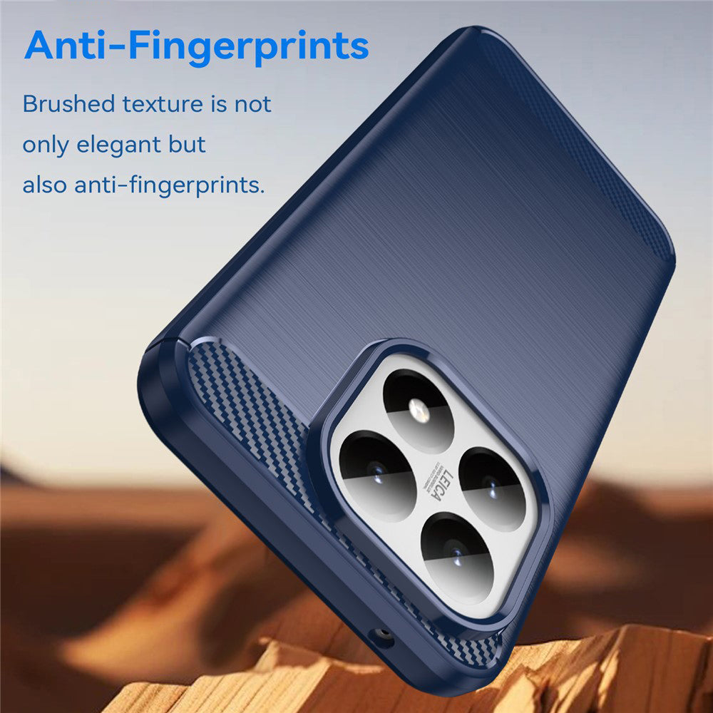 Husa pentru Xiaomi 15T, Techsuit, Carbon, Albastra