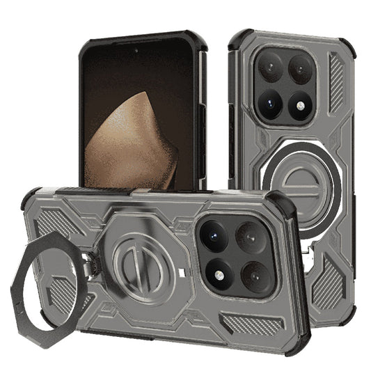 Husa pentru Xiaomi 15T, Techsuit, Carbon Shield Pro, Neagra Deschisa