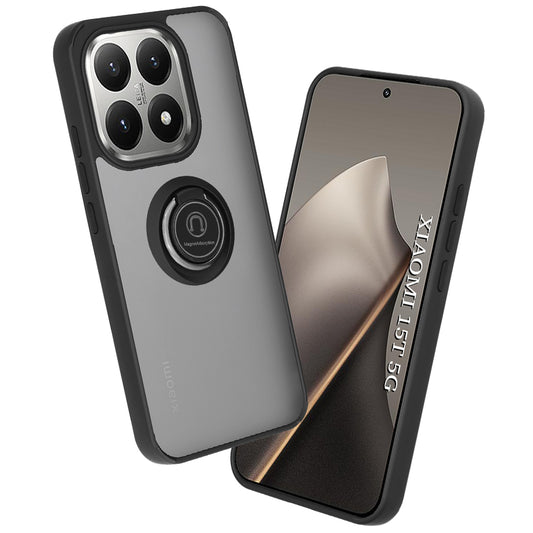 Husa pentru Xiaomi 15T, Techsuit, Glinth, Neagra