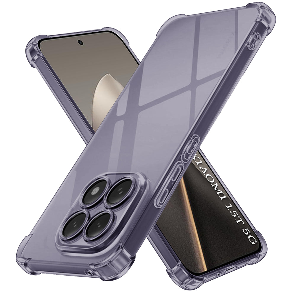 Husa pentru Xiaomi 15T, Techsuit, Shockproof Clear, Neagra