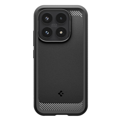 Husa pentru Xiaomi 17, Spigen, Rugged Armor, Neagra Mata ACS10458