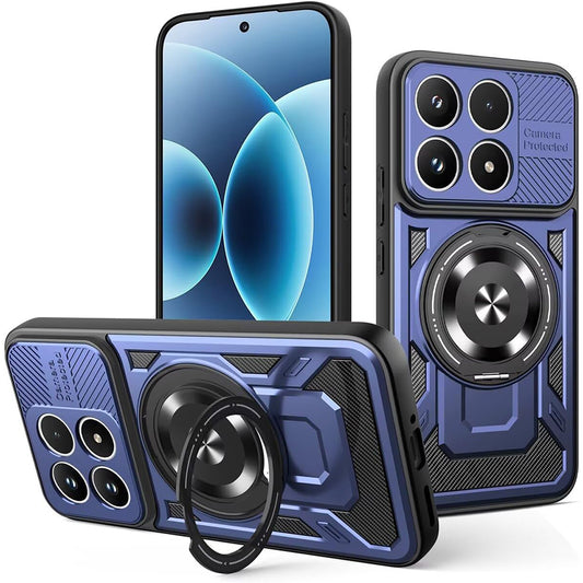 Husa pentru Xiaomi 17, Techsuit, RuggedCam, Albastra