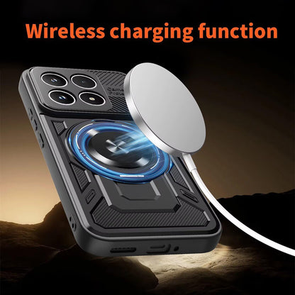 Husa pentru Xiaomi 17, Techsuit, RuggedCam, Gri