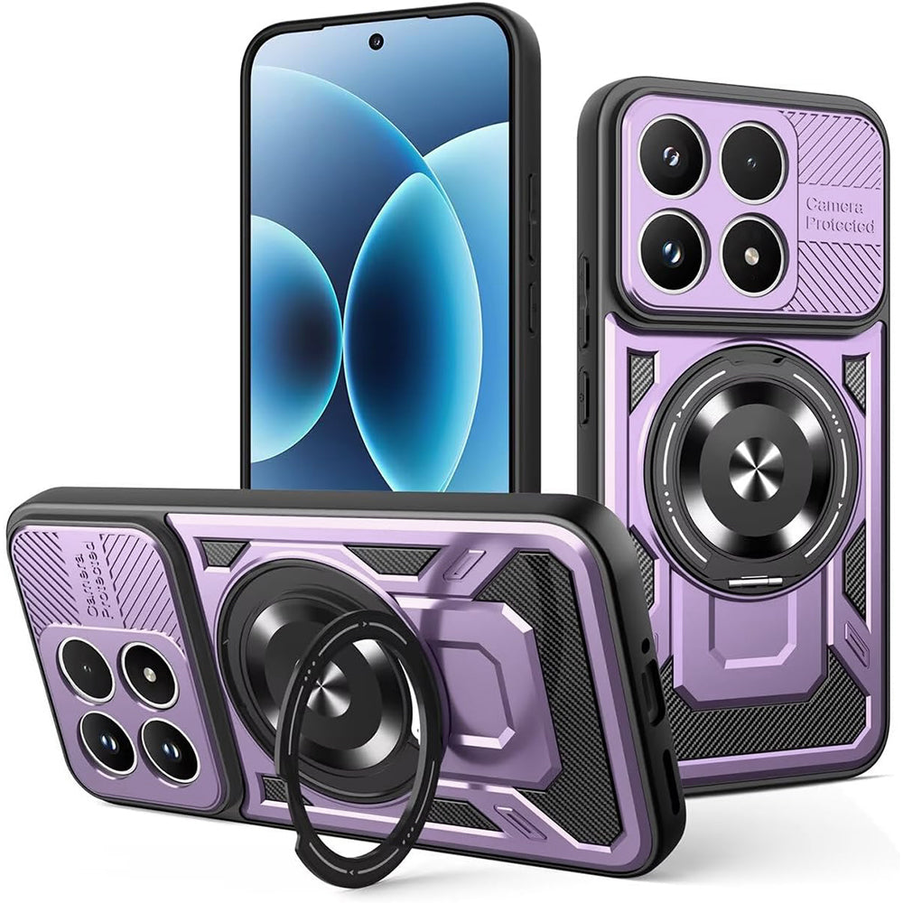 Husa pentru Xiaomi 17, Techsuit, RuggedCam, Mov