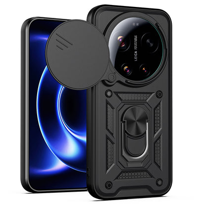 Husa pentru Xiaomi 17 Ultra, Techsuit, CamShield, Neagra
