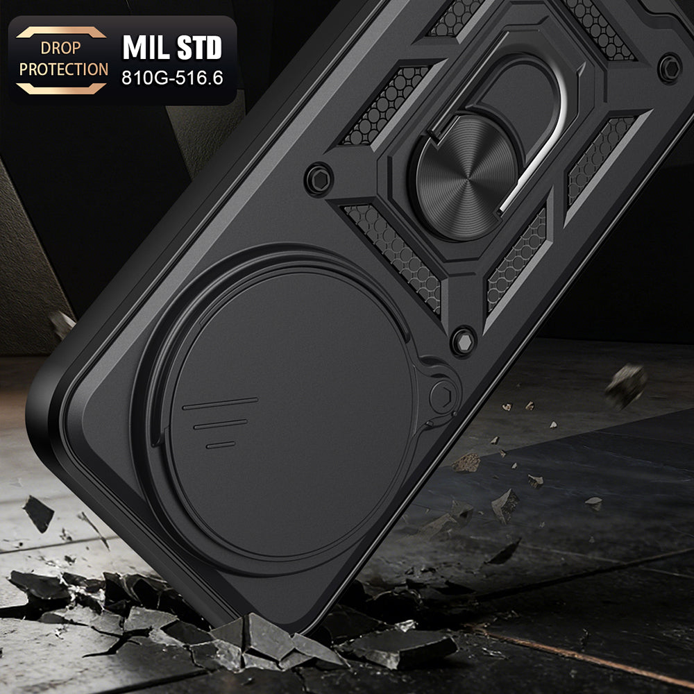 Husa pentru Xiaomi 17 Ultra, Techsuit, CamShield, Neagra