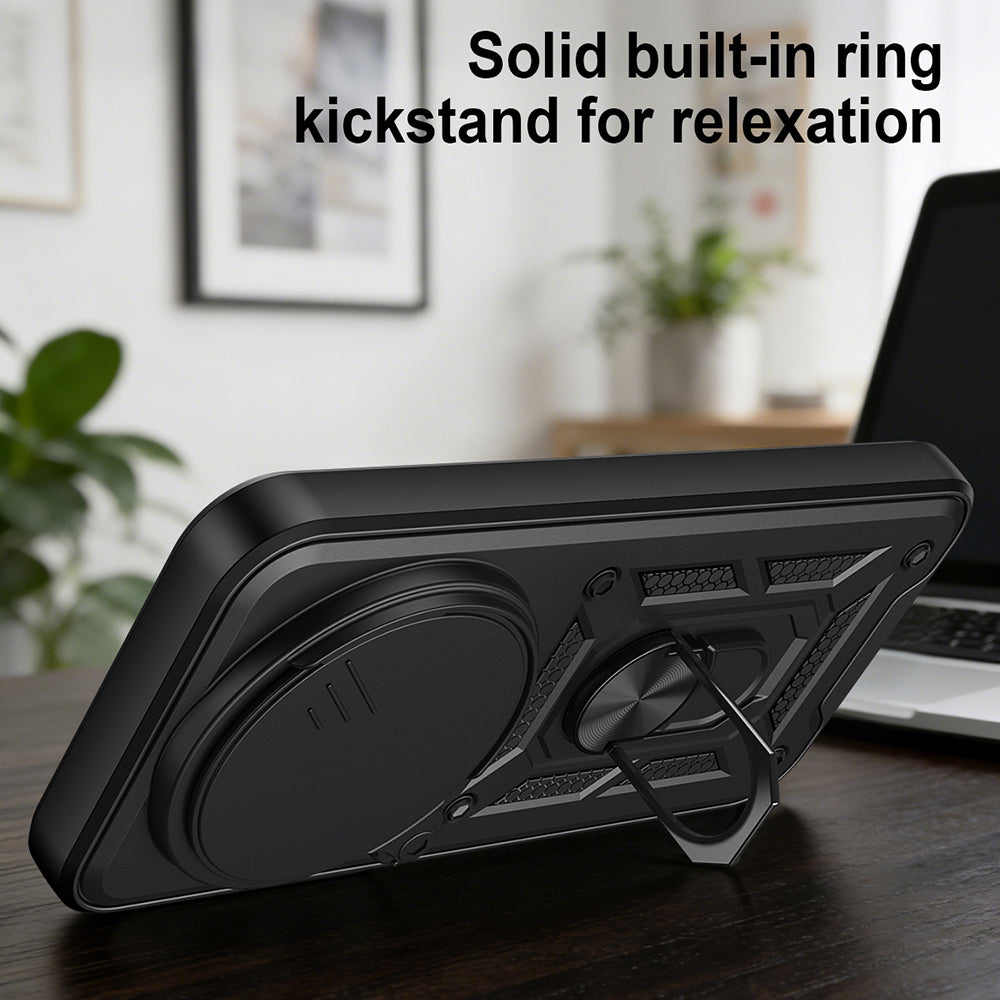 Husa pentru Xiaomi 17 Ultra, Techsuit, CamShield, Neagra