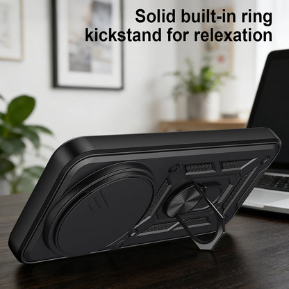 Husa pentru Xiaomi 17 Ultra, Techsuit, CamShield, Neagra