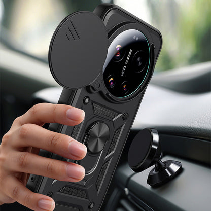 Husa pentru Xiaomi 17 Ultra, Techsuit, CamShield, Neagra