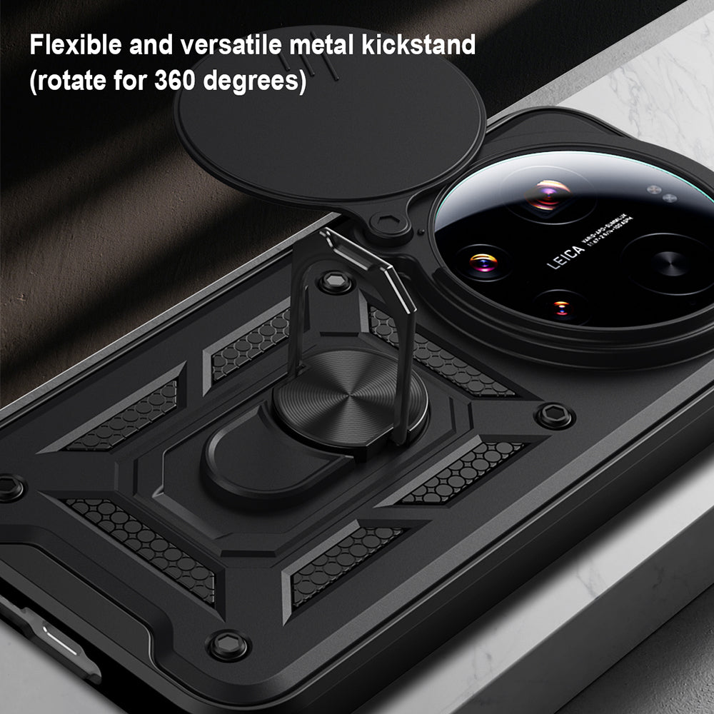 Husa pentru Xiaomi 17 Ultra, Techsuit, CamShield, Neagra