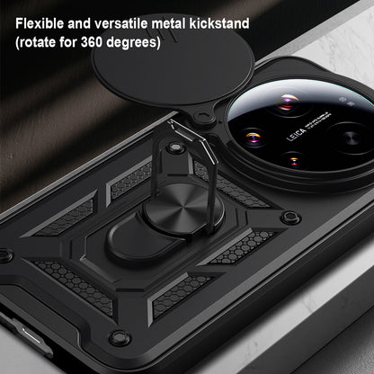 Husa pentru Xiaomi 17 Ultra, Techsuit, CamShield, Neagra