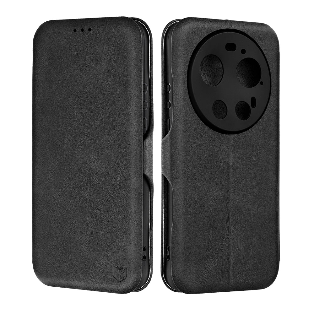 Husa pentru Xiaomi 17 Ultra, Techsuit, Safe Wallet Plus, Neagra