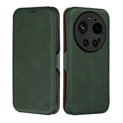 Husa pentru Xiaomi 17 Ultra, Techsuit, Safe Wallet Plus, Verde