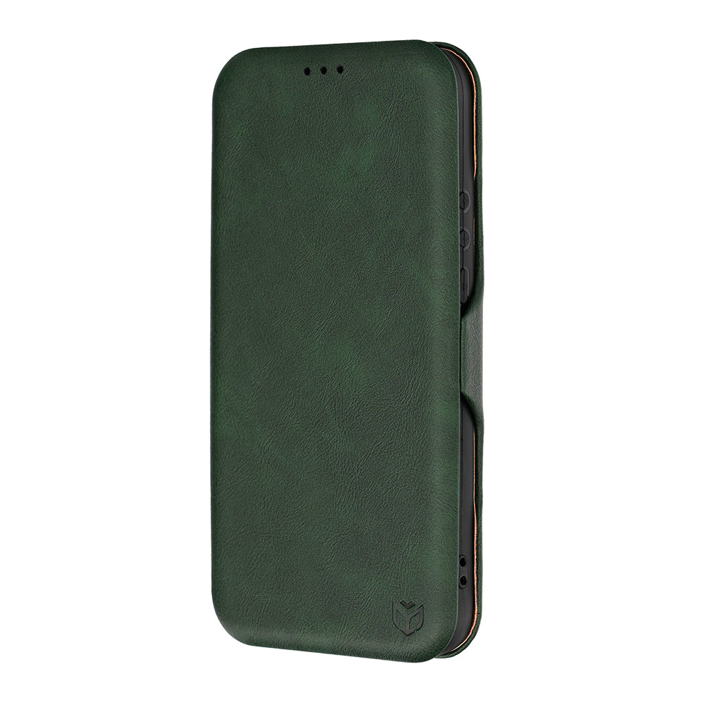 Husa pentru Xiaomi 17 Ultra, Techsuit, Safe Wallet Plus, Verde