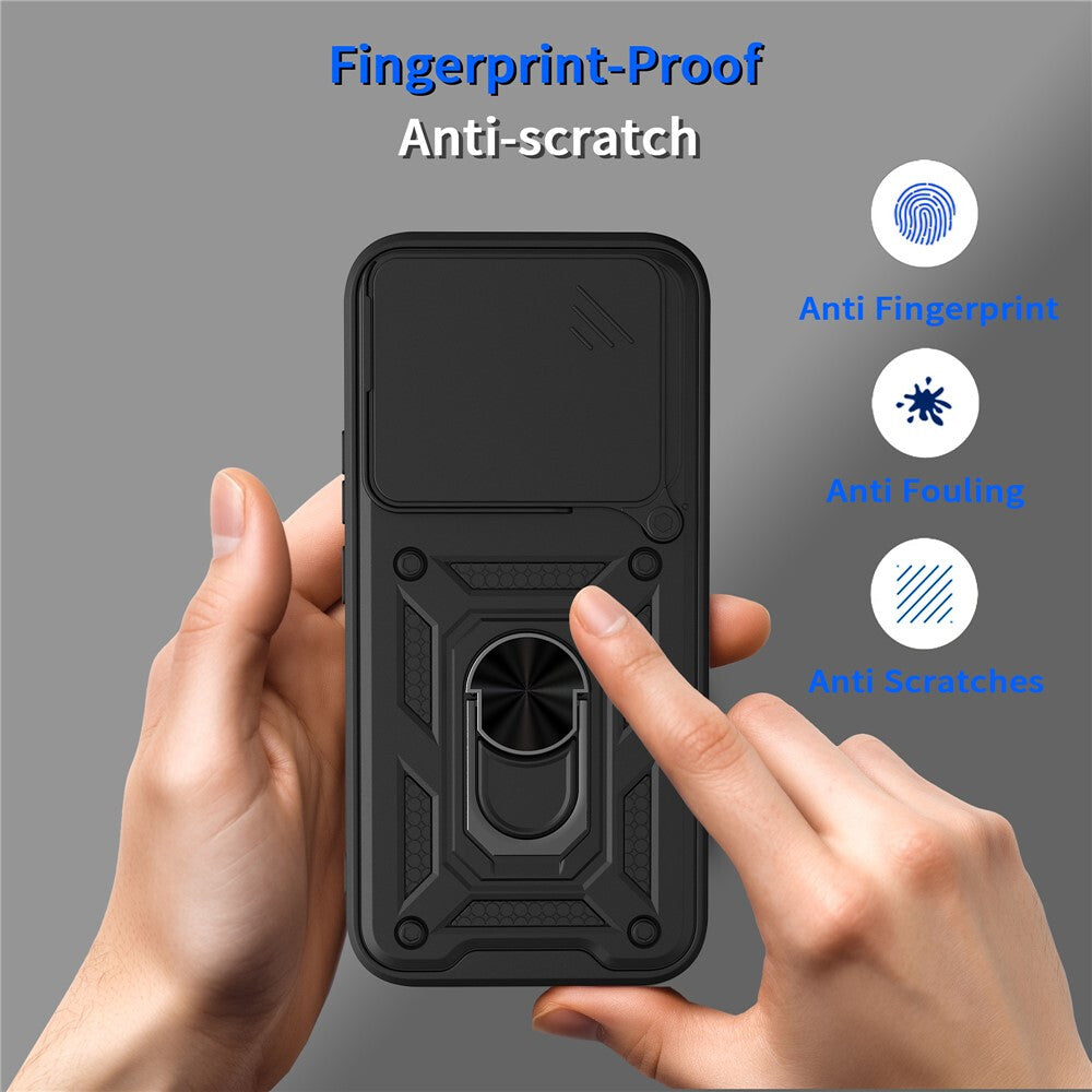 Husa pentru Xiaomi 17T, OEM, CamShield, Neagra