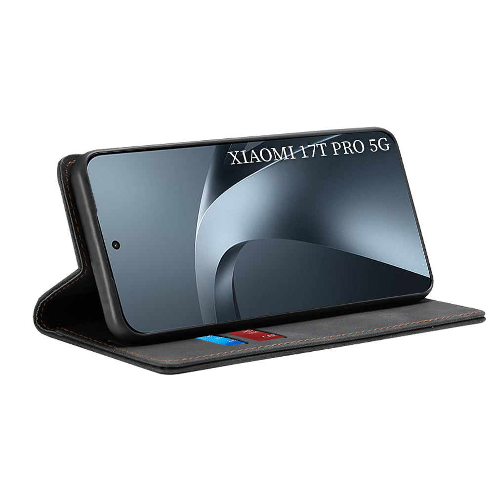 Husa pentru Xiaomi 17T Pro, Techsuit, Confy, Neagra