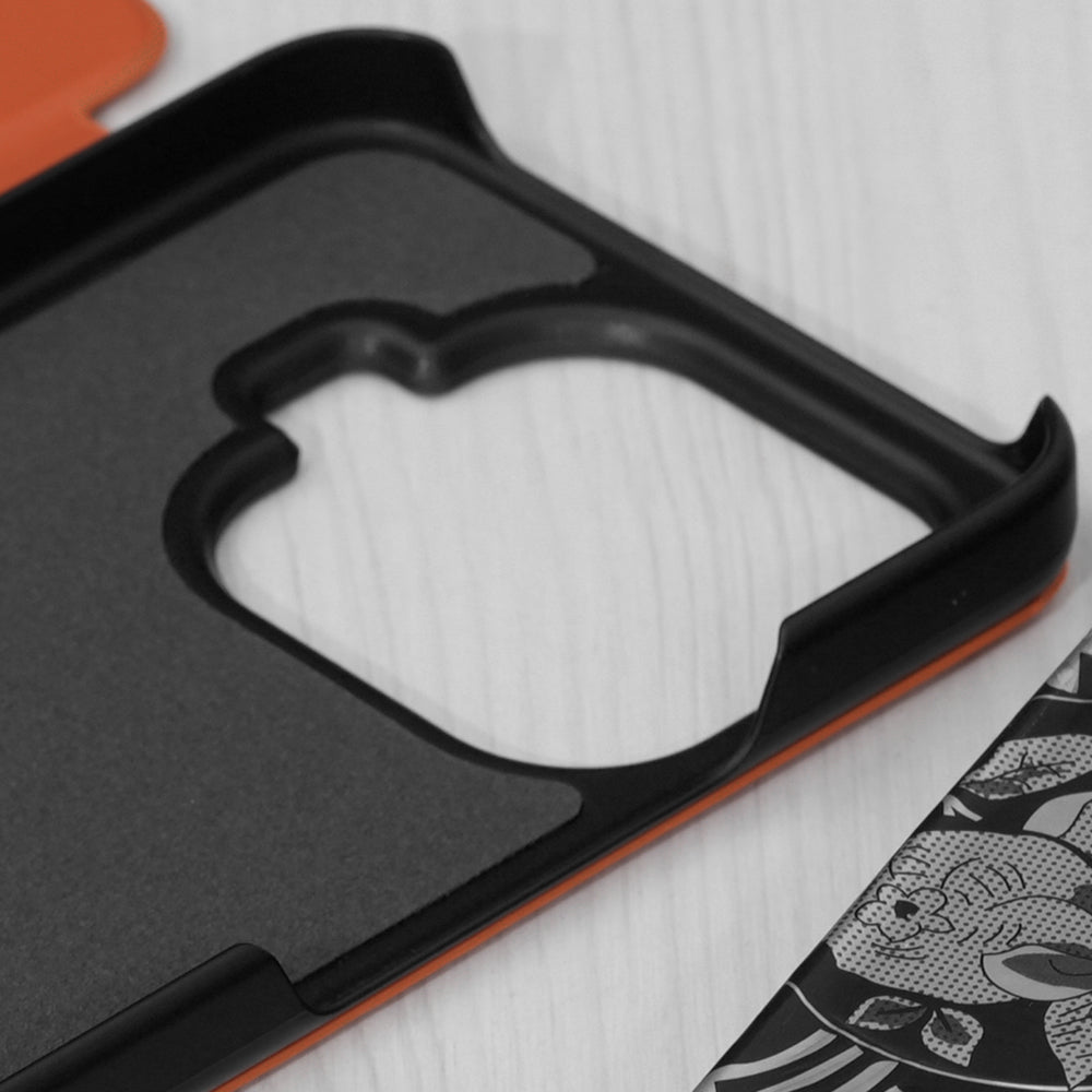 Husa pentru Xiaomi 17T Pro, Techsuit, eFold, Portocalie