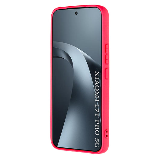 Husa pentru Xiaomi 17T Pro, Techsuit, SoftFlex, Roz Inchis
