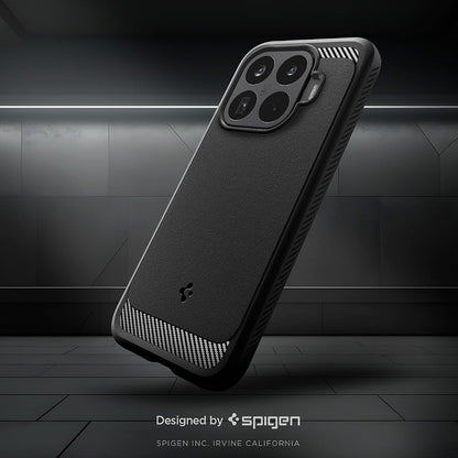 Husa pentru Xiaomi 17T, Spigen, Rugged Armor, Neagra ACS11870