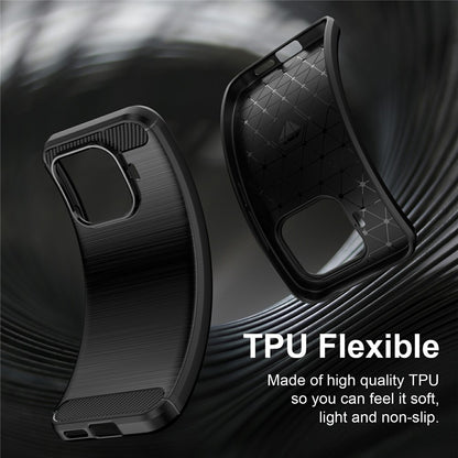 Husa pentru Xiaomi 17T, Techsuit, Carbon, Albastra