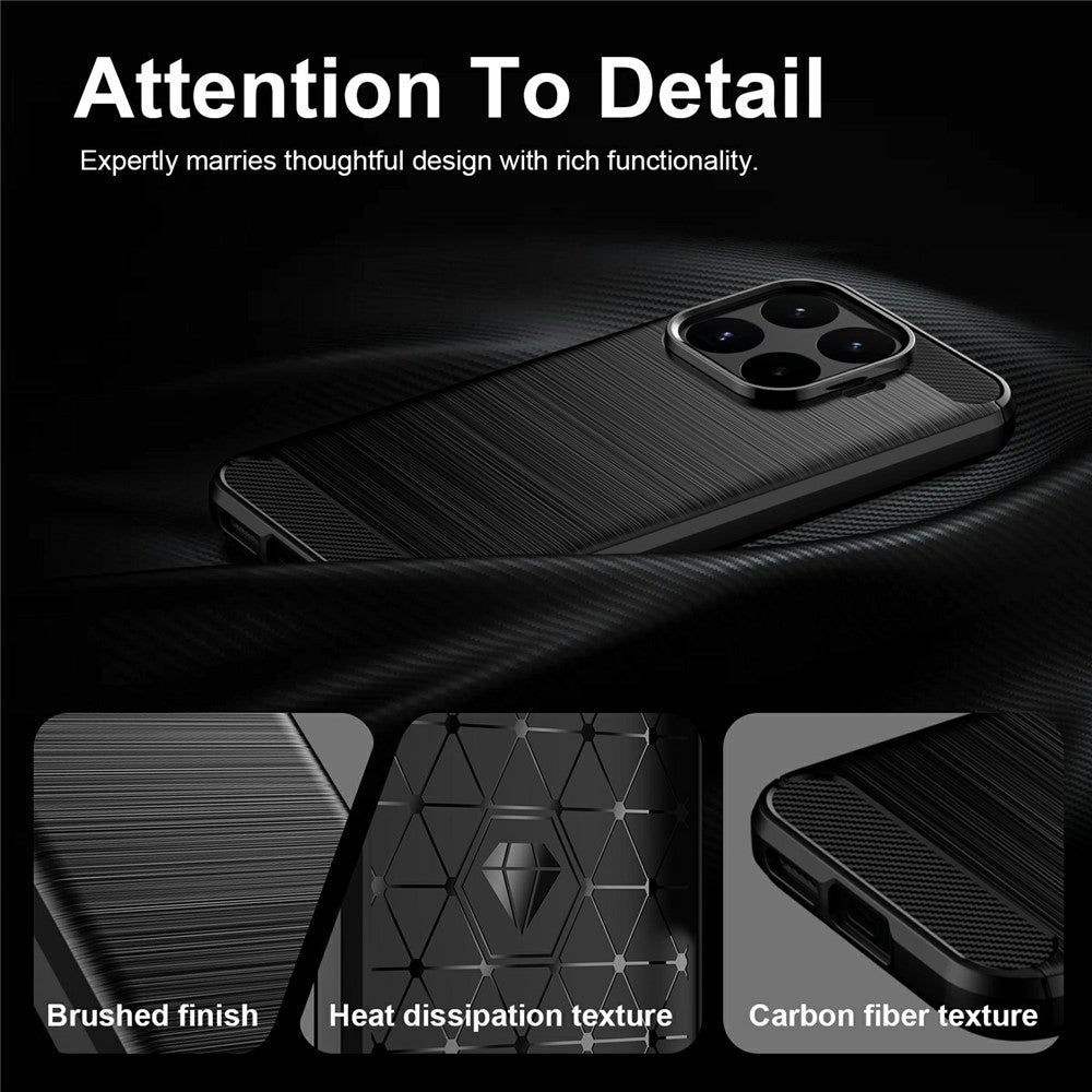 Husa pentru Xiaomi 17T, Techsuit, Carbon, Albastra