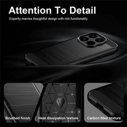 Husa pentru Xiaomi 17T, Techsuit, Carbon, Albastra