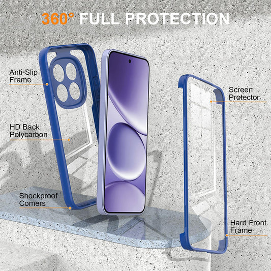 Husa pentru Xiaomi 17T, Techsuit, ColorVerse 360, Albastra