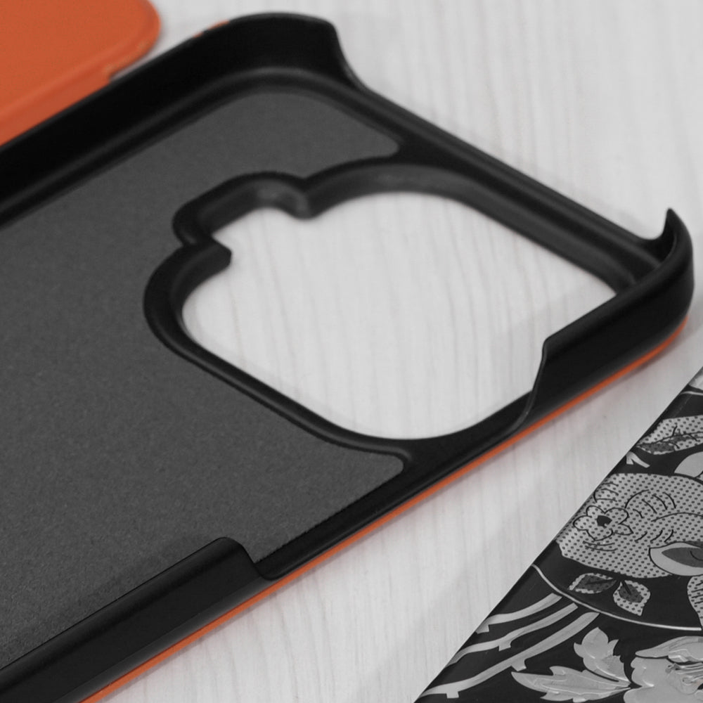 Husa pentru Xiaomi 17T, Techsuit, eFold, Portocalie