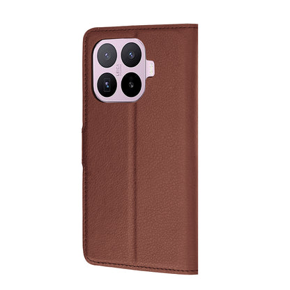 Husa pentru Xiaomi 17T, Techsuit, Leather Folio, Maro