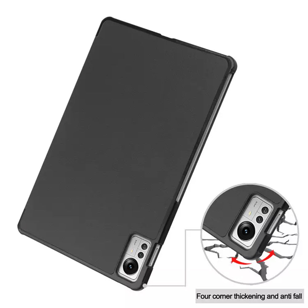 Husa pentru Xiaomi Pad 5 Pro 12.4, Techsuit, FoldPro, Neagra