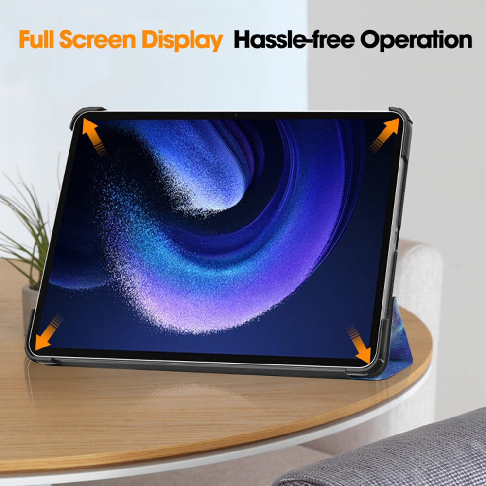 Husa pentru Xiaomi Pad 6 / 6 Pro, Techsuit, FoldPro Galaxy, Multicolor
