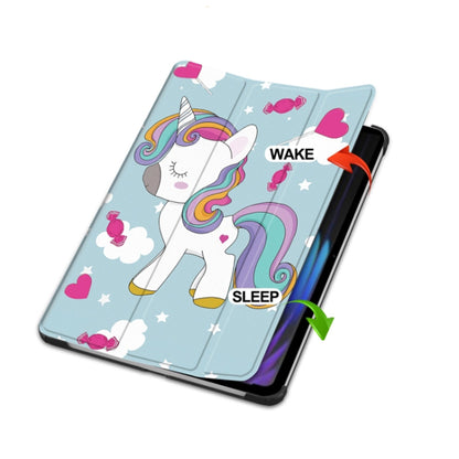 Husa pentru Xiaomi Pad 7 / 7 Pro, Techsuit, FoldPro Unicorn, Multicolor