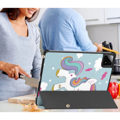 Husa pentru Xiaomi Pad 7 / 7 Pro, Techsuit, FoldPro Unicorn, Multicolor