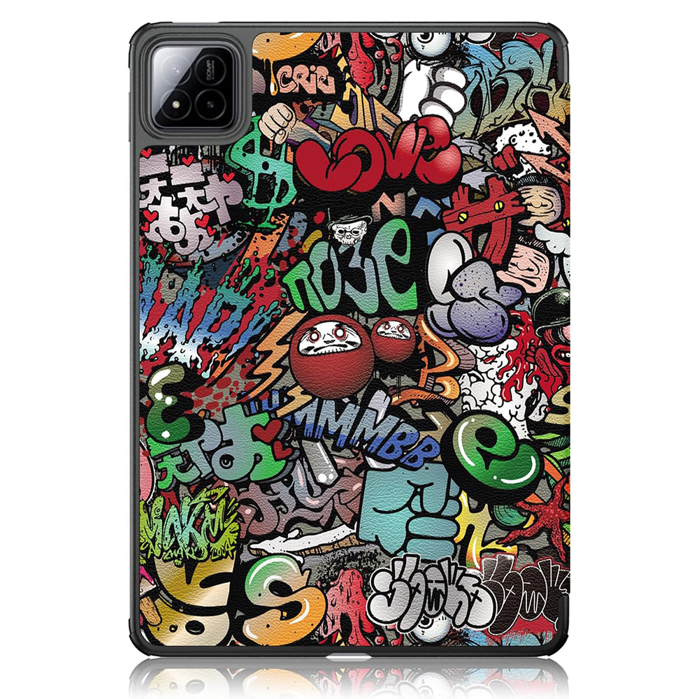 Husa pentru Xiaomi Pad 7 / 7 Pro, Techsuit, FoldPro Urban Vibe, Multicolor