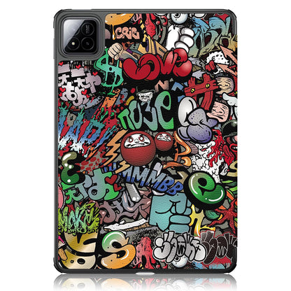 Husa pentru Xiaomi Pad 7 / 7 Pro, Techsuit, FoldPro Urban Vibe, Multicolor