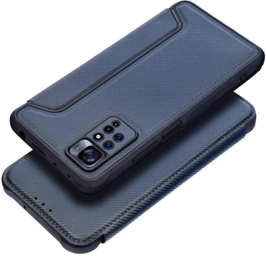 Husa pentru Xiaomi Poco C75 5G / C75 / Redmi 14C, OEM, Razor Book, Albastra