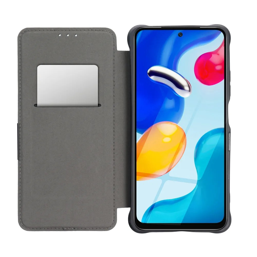 Husa pentru Xiaomi Poco C75 5G / C75 / Redmi 14C, OEM, Razor Book, Albastra