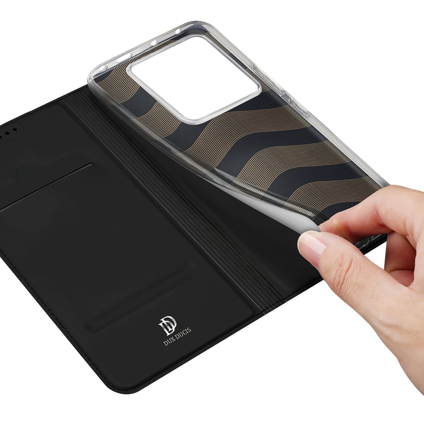 Husa pentru Xiaomi Poco X6 / Note 13 Pro 5G, DUX DUCIS, Skin Pro, Neagra