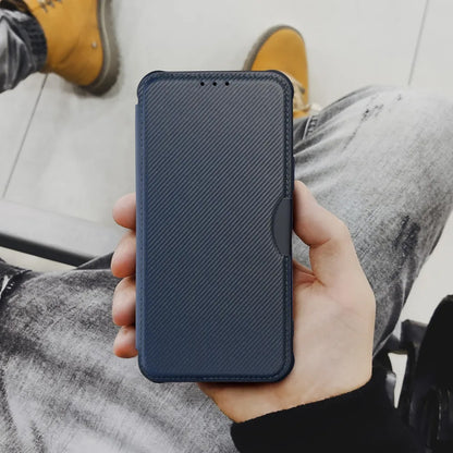 Husa pentru Xiaomi Poco C75 5G / C75 / Redmi 14C, OEM, Razor Book, Albastra