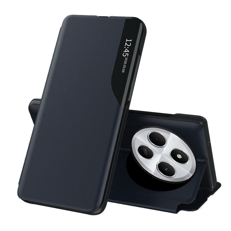 Husa pentru Xiaomi Poco C75 / Redmi 14C, Techsuit, eFold, Albastra Inchis
