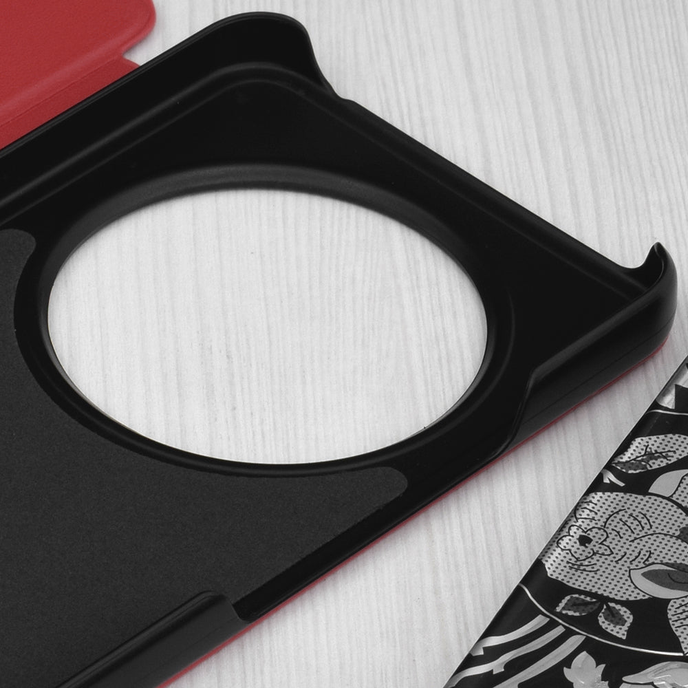 Husa pentru Xiaomi Poco C75 / Redmi 14C, Techsuit, eFold, Rosie