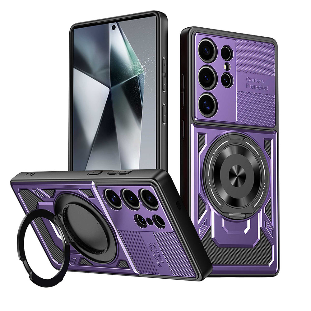 Husa pentru Xiaomi Poco C75 / Redmi 14C, Techsuit, RuggedCam, Mov
