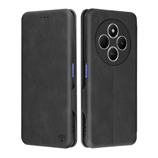 Husa pentru Xiaomi Poco C75 / Redmi 14C, Techsuit, Safe Wallet Plus, Neagra