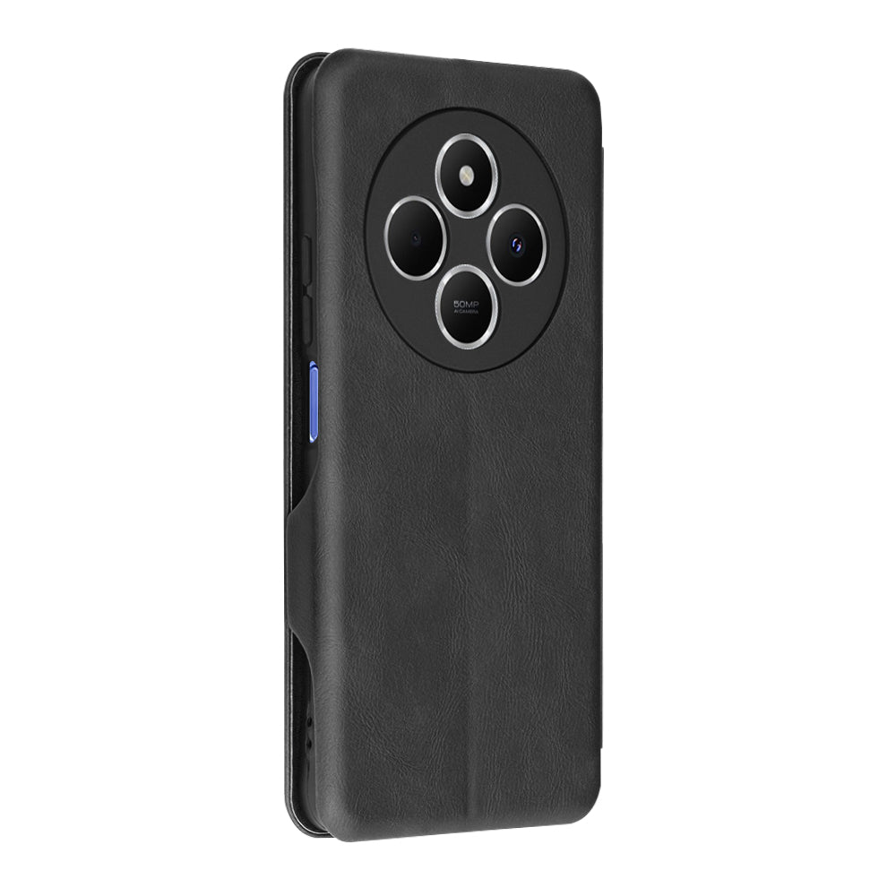 Husa pentru Xiaomi Poco C75 / Redmi 14C, Techsuit, Safe Wallet Plus, Neagra