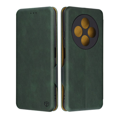 Husa pentru Xiaomi Poco C75 / Redmi 14C, Techsuit, Safe Wallet Plus, Verde