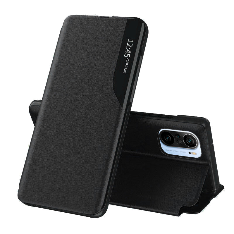 Husa pentru Xiaomi Poco F3 / Mi 11i, Techsuit, eFold, Neagra